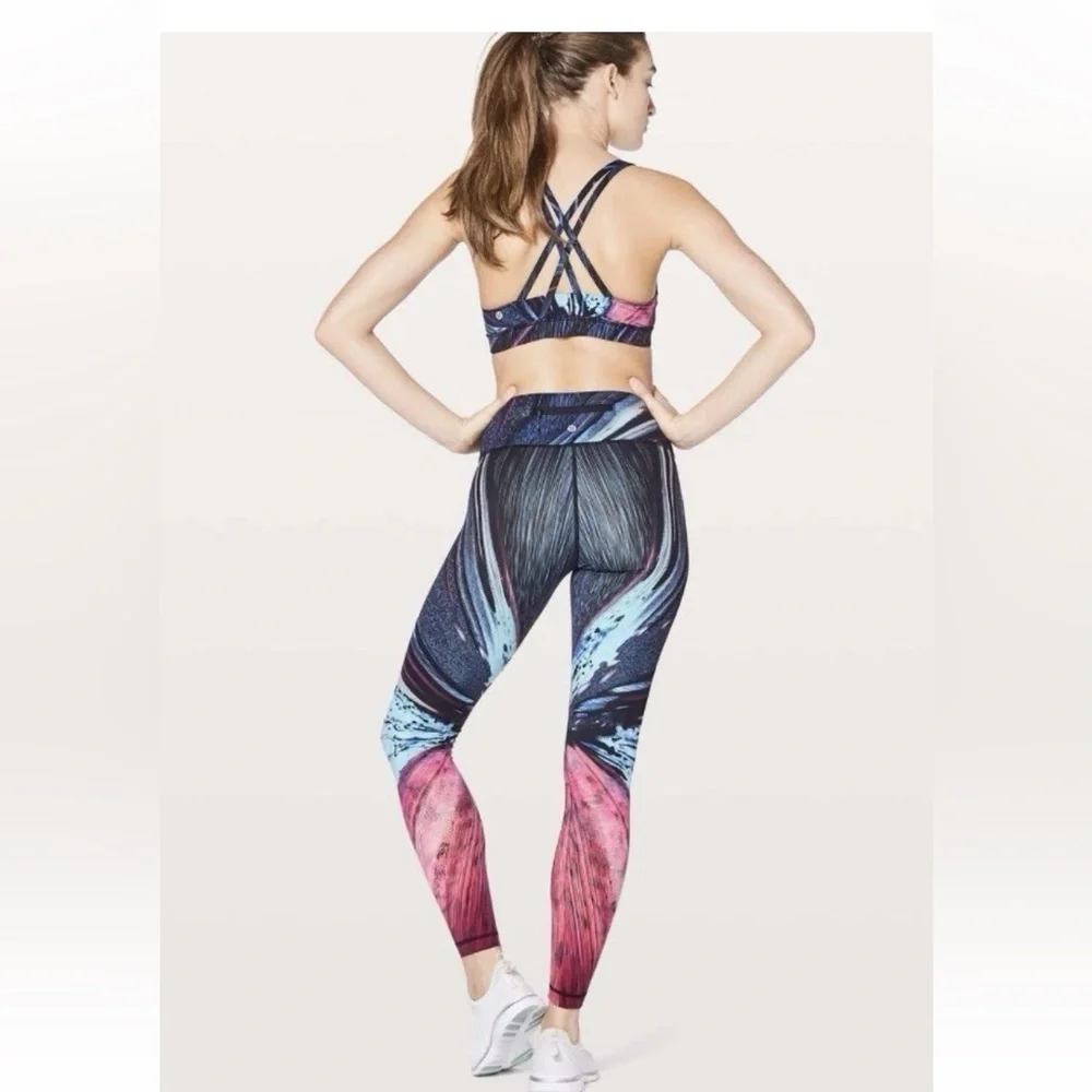 Lululemon Speed Wunder Tight Nulux Electrobeam Speed Tight Multi Size 8